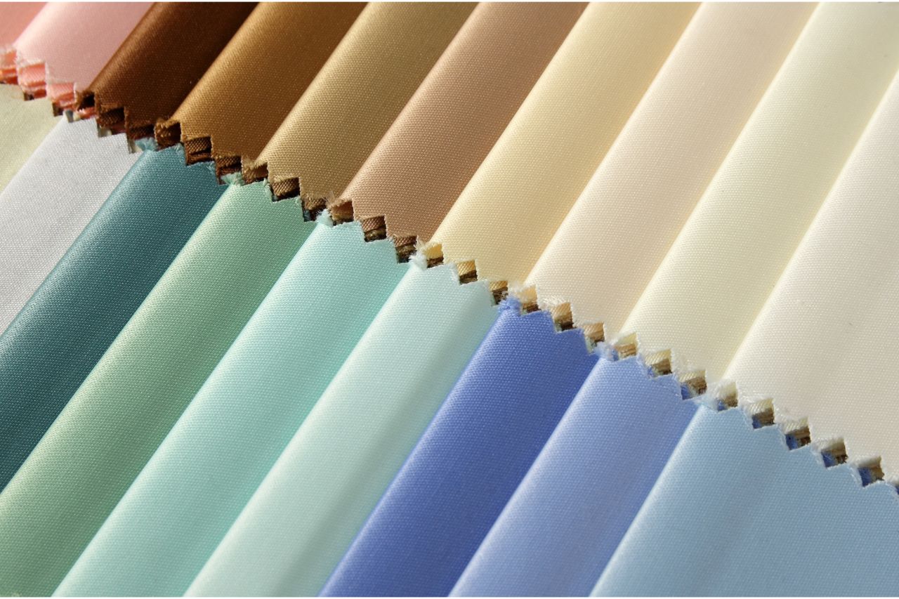 Cotton fabric swatches
